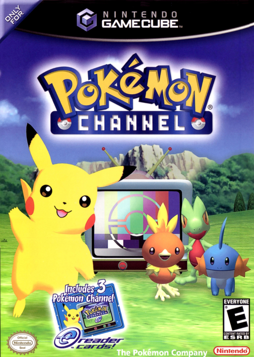 Pokemon Channel box art for Gamecube